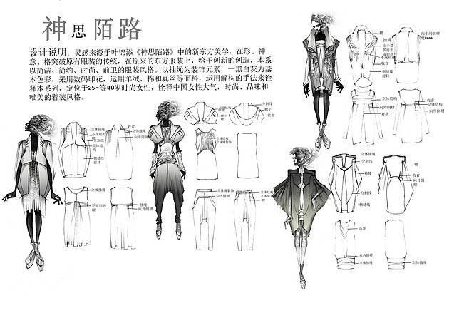 神思陌路 服裝設(shè)計大賽作品中的靈感碰撞與未來暢想