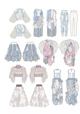 服裝設(shè)計(jì)留學(xué)作品集 從“靈感”到“成衣”的創(chuàng)意思維完全釋放